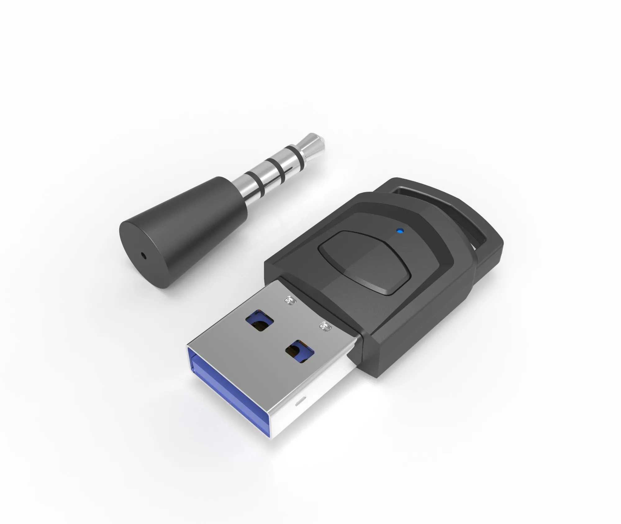 Bluetooth Draadloze USB Adapter Zender voor PS5 PS4 PC en laptops