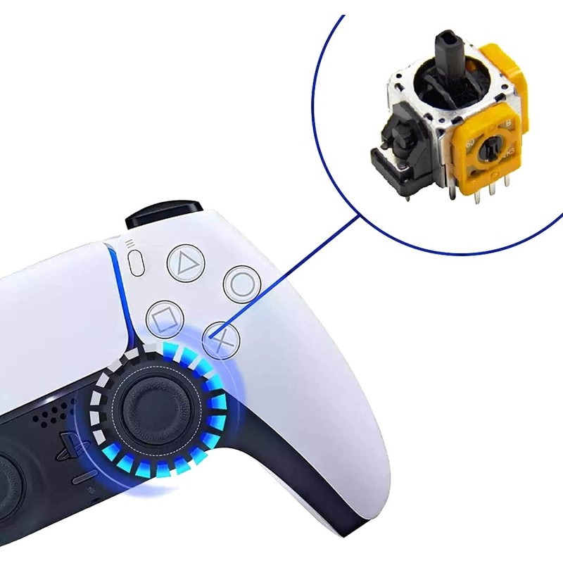 Playstation 5 PS5 Dualshock controller analoge 3D joystick Thumbstick