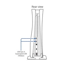 Playstation 5 PS5 USB Type-A SuperSpeed ​​USB 10Gbps poort